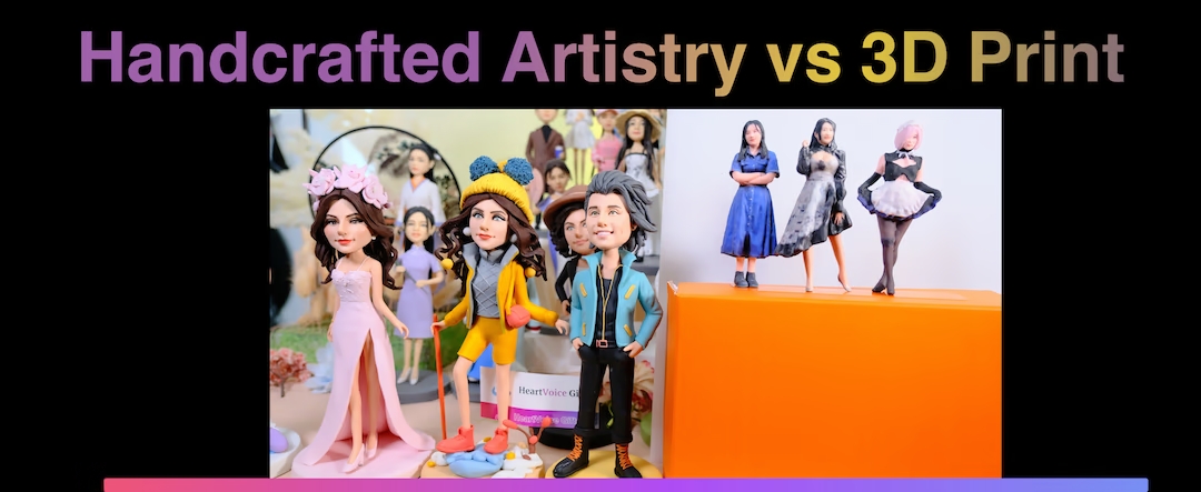 Handcrafted Artistry vs 3D Print
