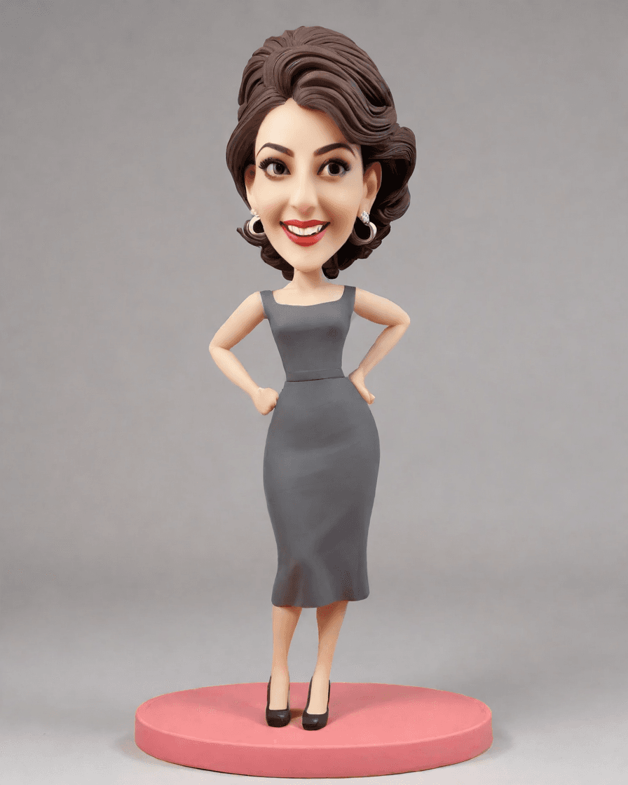 The Secret to Styling the Perfect Casual Outfit with a Mini-Me Twist,She's Got the Look: A Day in the Life of a Confident, Casually Chic Bobblehead Collector