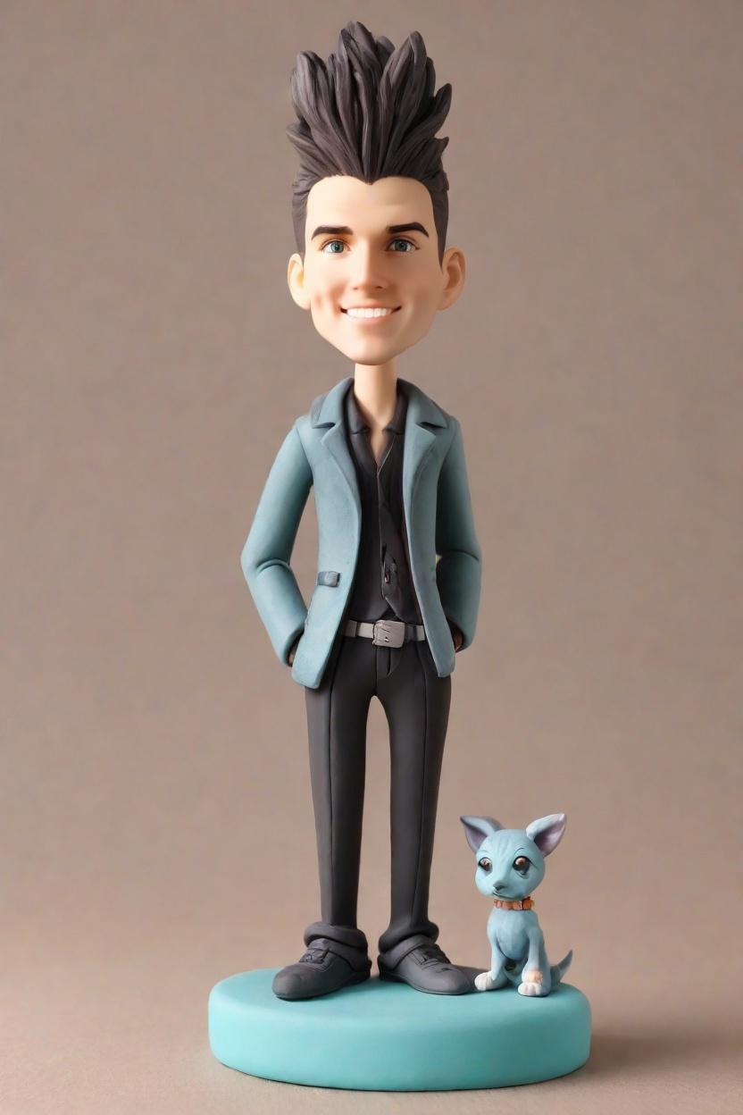 The Ultimate Fan's Dream: A Custom Bobblehead That Flies,From Sketch to Sculpture: My Journey with a Wingsuit Bobblehead