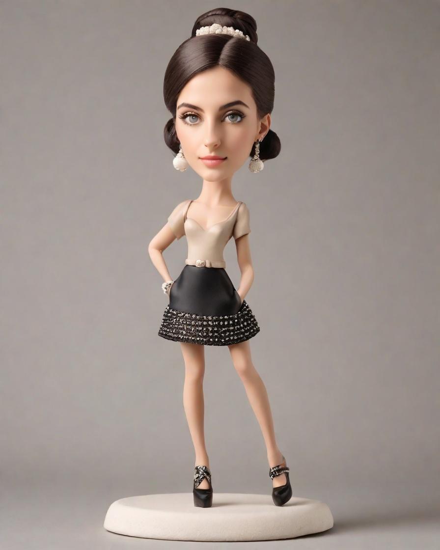 The Rhythm of Flamenco: A Dancer's Passion Captured in Miniature,She's Got the Moves: My Mini-Me Figurine's Flamenco Fiesta