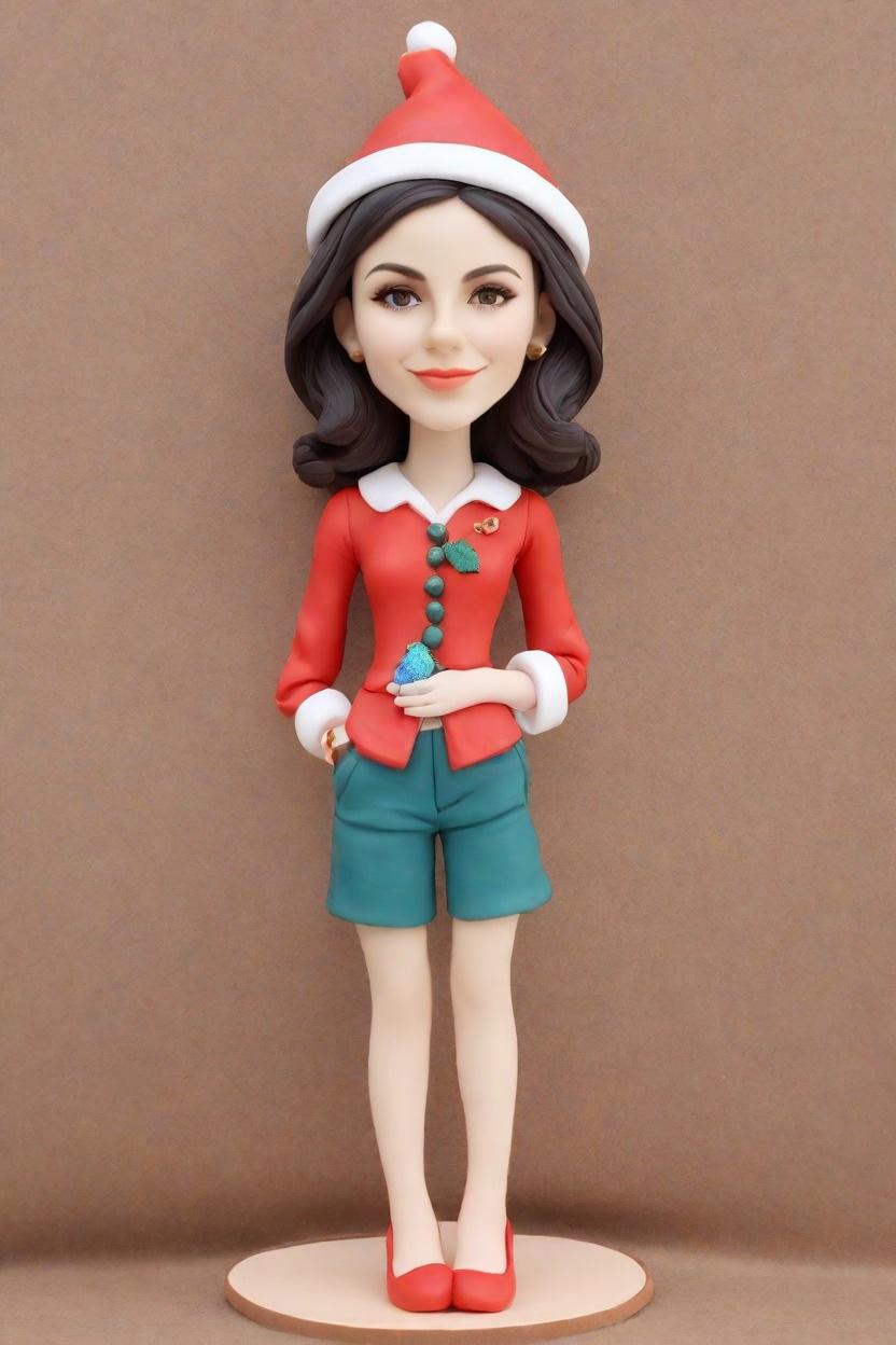 Trend Alert: How a Red Santa Hat and Green Skirt Mini-Me is Taking Over the Holiday Season,A Christmas Tale: My Mini-Me in a Santa Hat and Green Skirt
