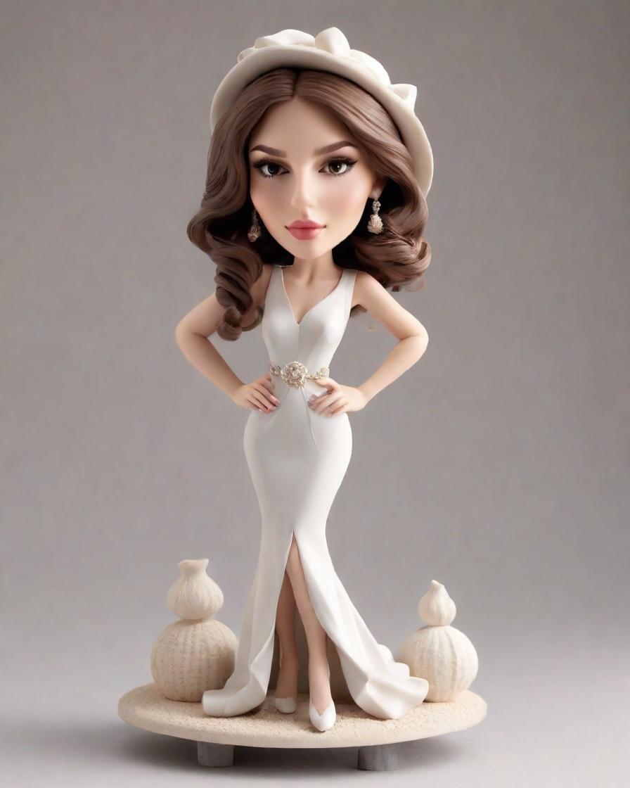 The Ultimate Wedding Gift: A Mini-Me Figurine That Captures Love's Unique Spark,She Said Yes to the Dress and a Bobblehead: A Bride's Unforgettable Wedding Surprise