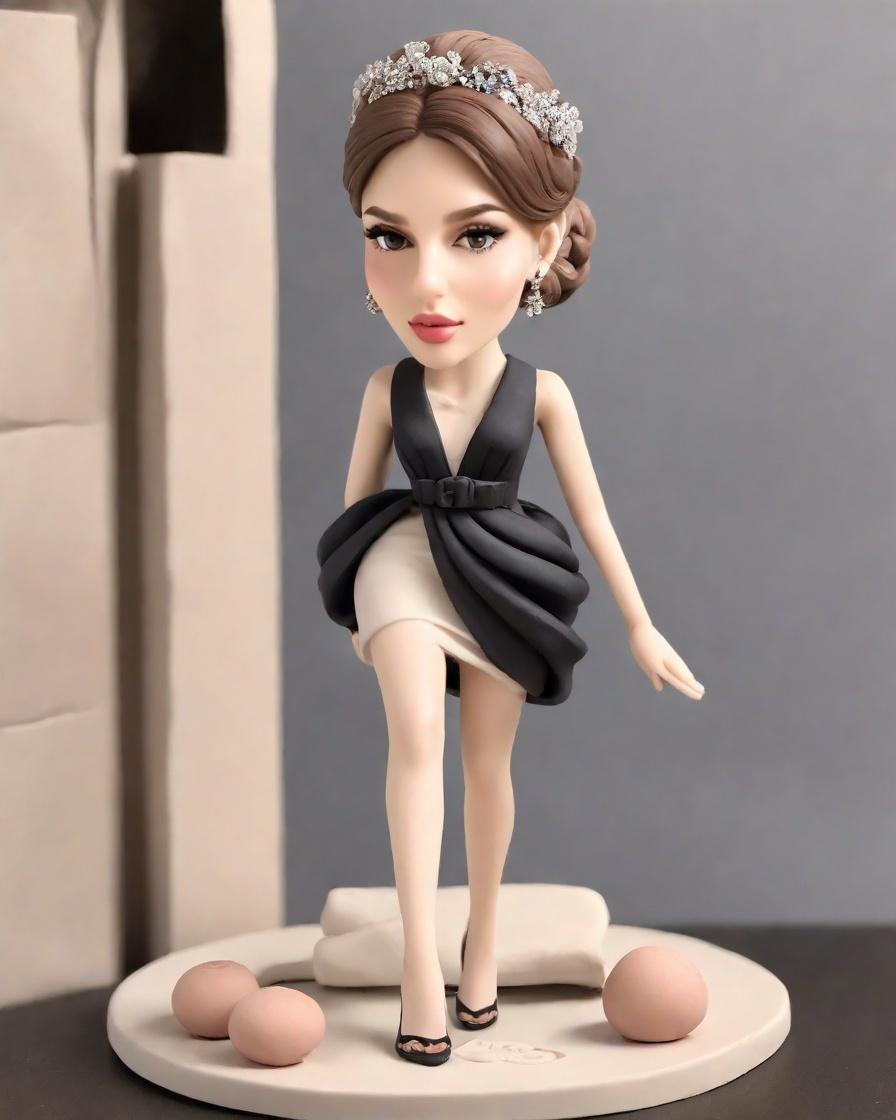 Spotlight on the Season: A Christmas Bobblehead Phenomenon,Her Mini-Me, Decked in Holiday Charm: A Christmas Tale