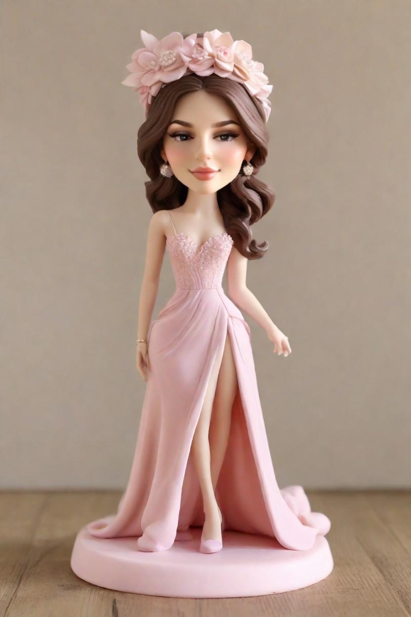 Discovering the New Trend: Mini-Me Figurines as Bridal Keepsakes,She Said Yes to the Dress and a Bobblehead: A Bride's Unforgettable Day