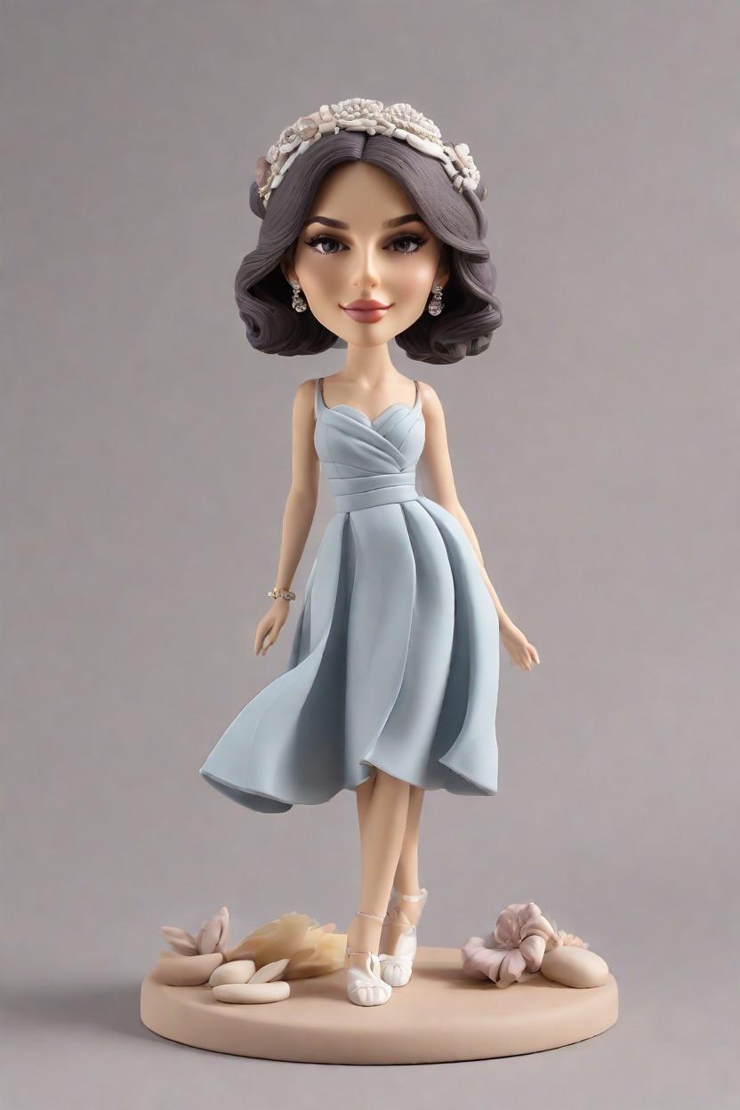 Trend Alert: How a Bobblehead Engagement Gift is Stealing the Show,She Said Yes to the Dress and the Bobblehead: A Social Media Fairytale