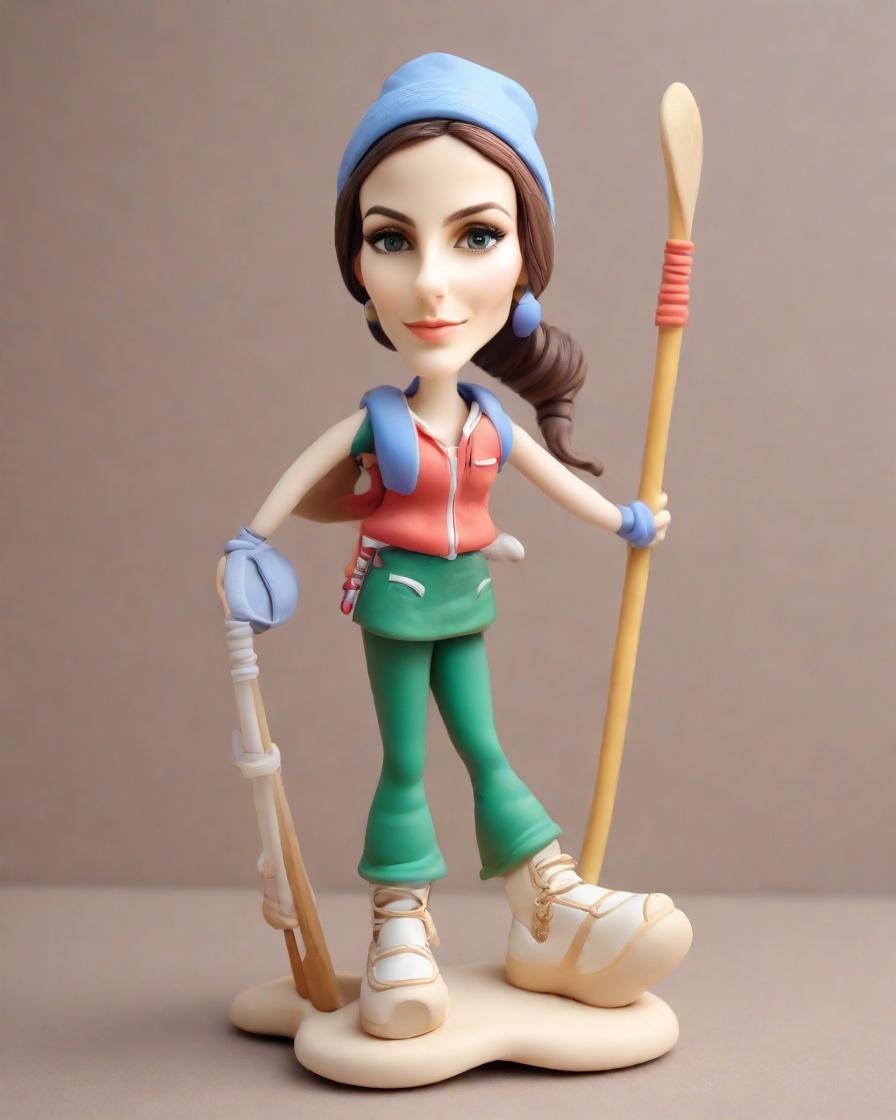 Spotlight on Creativity: The Rhythmic Gymnast Bobblehead That's Sweeping the Fashion Circuit,My Personalized Rhythmic Gymnast Figurine: A Dancer's Dream Come True