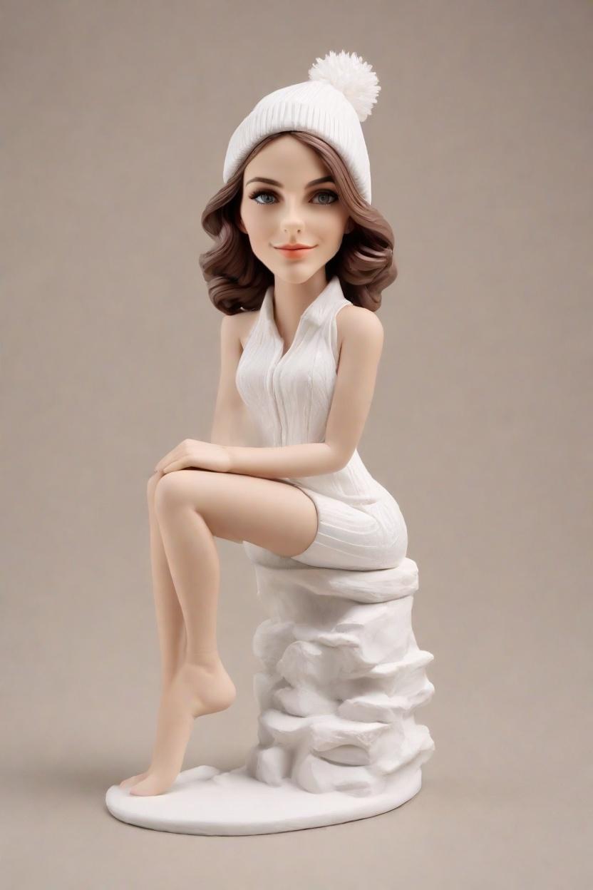 Spotlight on Casual Couture: The Bobblehead Trend Sweeping the Fashion Scene,My Casual Outfit, My Mini-Me: A Bobblehead Tale of Personal Style
