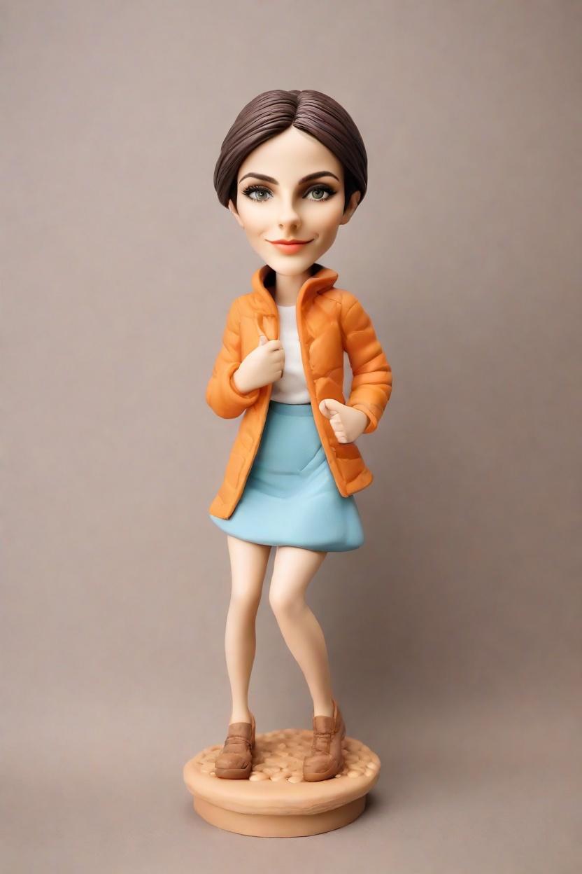 Trend Alert: Custom Bobbleheads as the New Fashion Statement,From Yellow Shirts to Green Pants: A Bobblehead's Journey to Elite Status