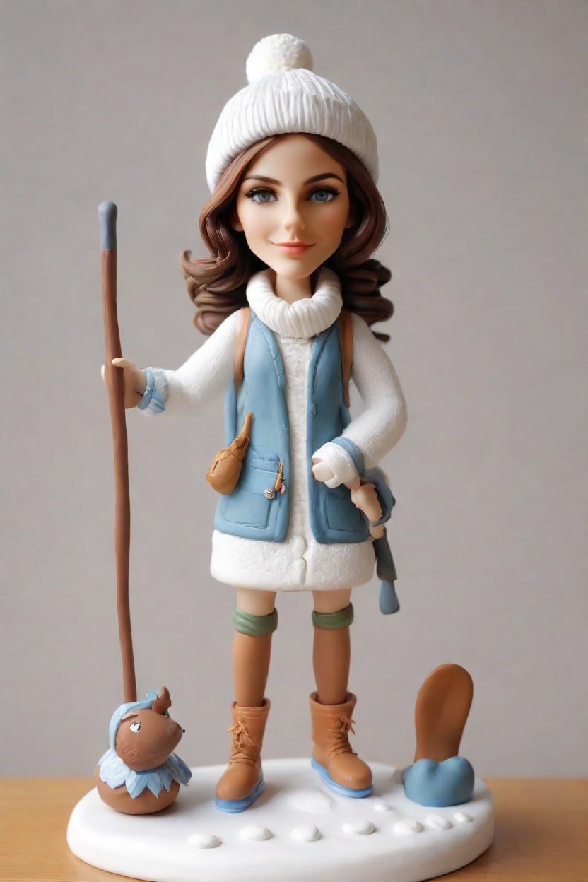 Trend Alert: Bobbleheads Take on the Outdoor Adventure Scene,His Rugged Journey: A Bobblehead Keepsake from the Trails of Adventure