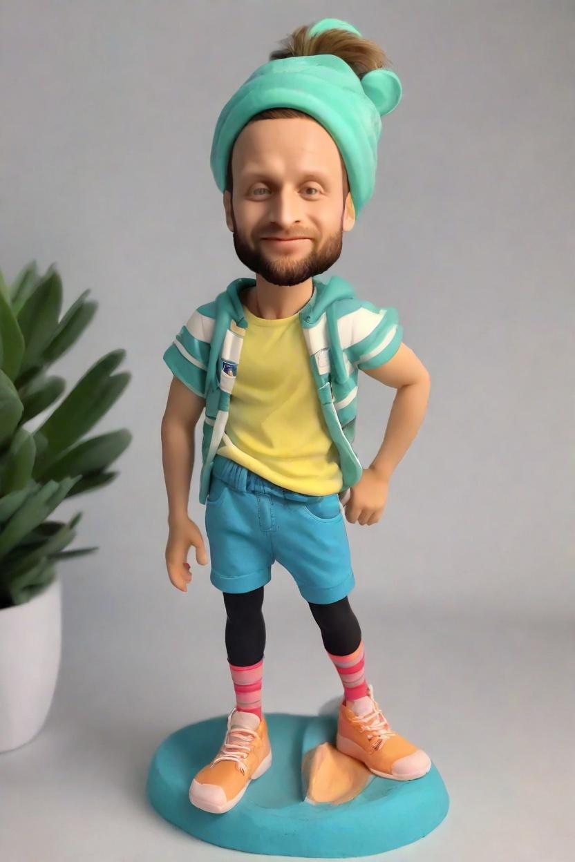 Custom Sports Star Bobblehead,He Nailed It: Create Your Own Dynamic Bobblehead