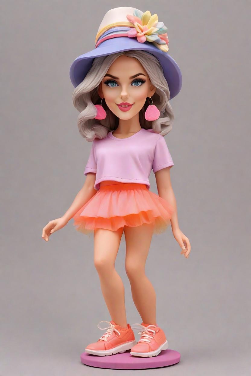 Custom Sassy Style Bobblehead,She's Got Swag: Create Your Own Bobblehead Doll