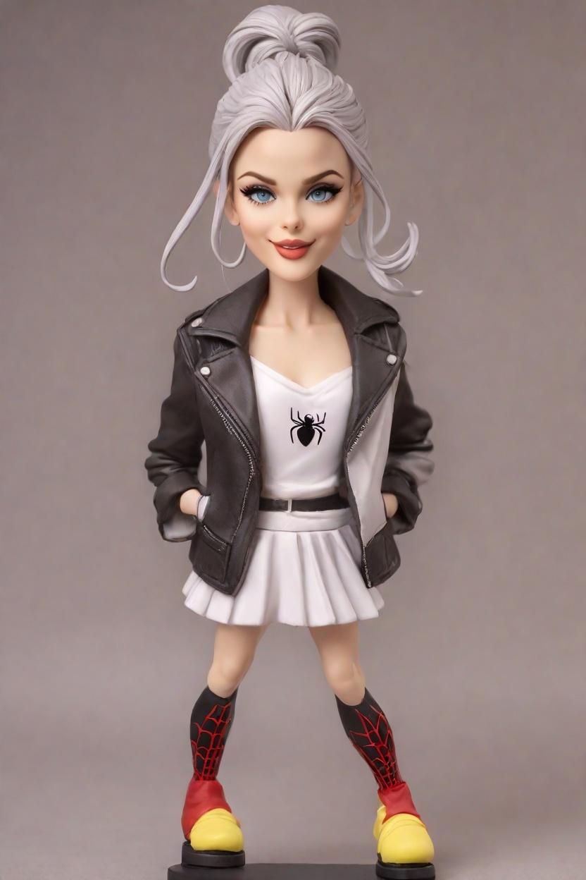 custom Heroic Chic Bobblehead,She Created a Superhero Chic Bobblehead!