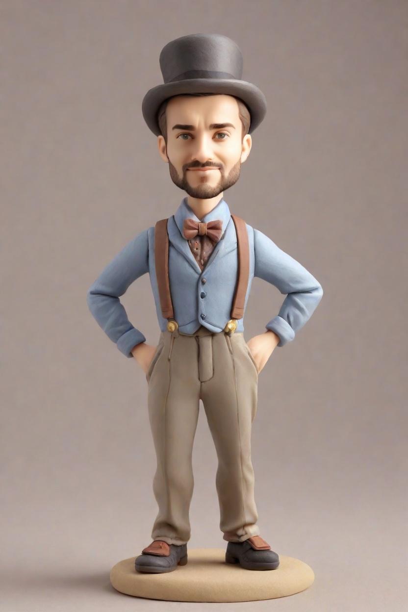 Personalized Bobblehead Dolls: A Trendy Twist on Dad's Day Gifts,He's Got Swagger: Creating His Own Bobblehead Doll for Father's Day