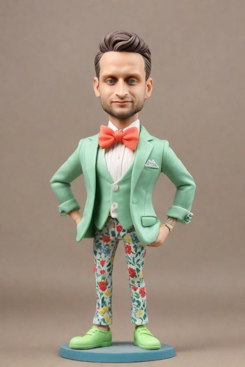 Holiday Cheeky Custom Bobblehead,John Shares His Cheeky Holiday Bobblehead Creation