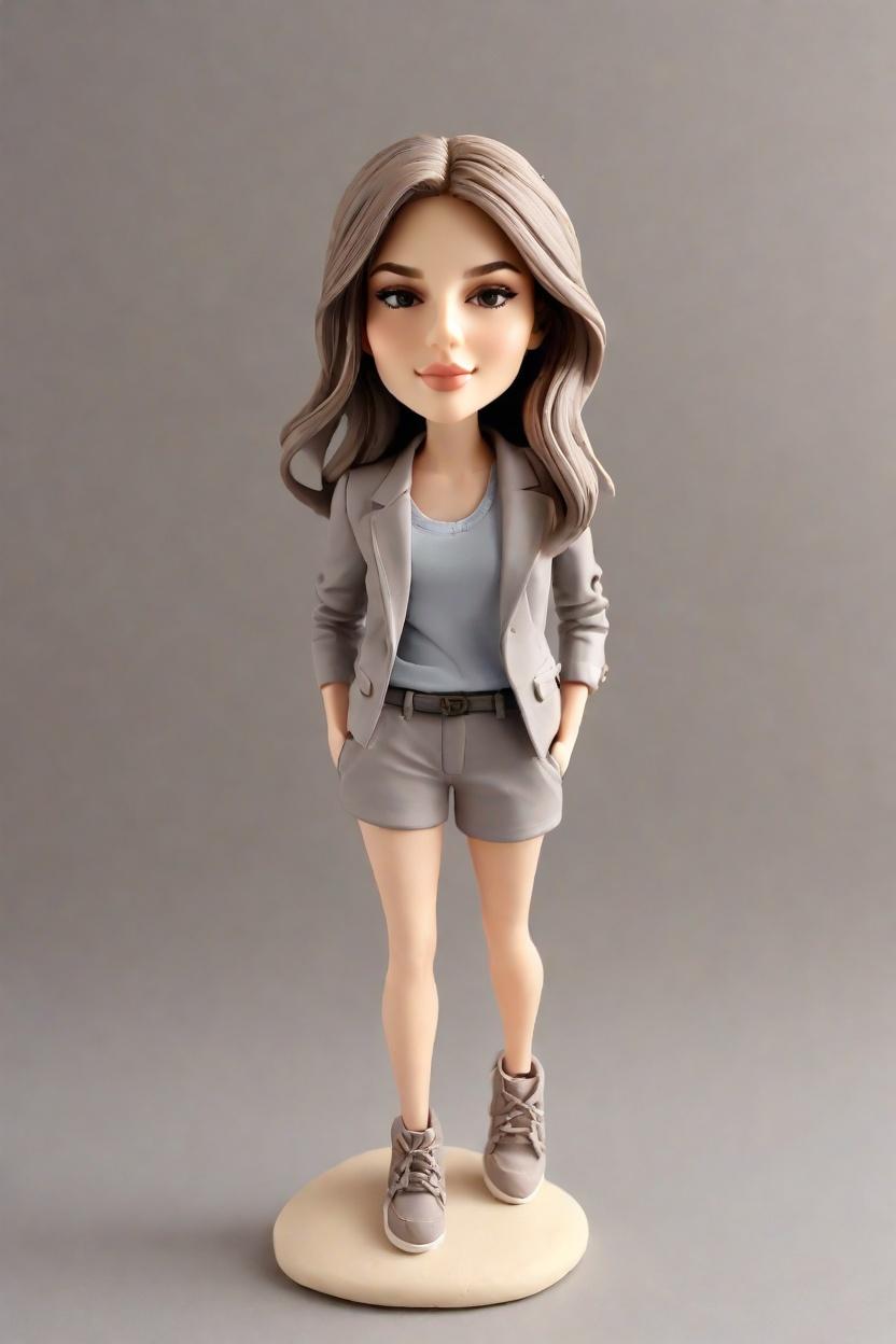 custom Leadership Icon bobblehead,She Created a Confident Leadership Bobblehead!