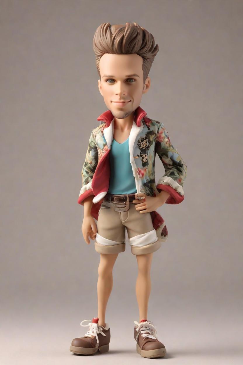 Custom Heroic Pose Bobblehead,John's Epic Pirate Bobblehead Creation