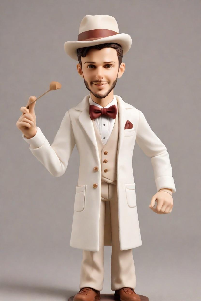Trend Alert: The Cheeky Professor Figurine Taking Over Social Media,My Cheeky Wink to the World: A Personalized Bobblehead Tale