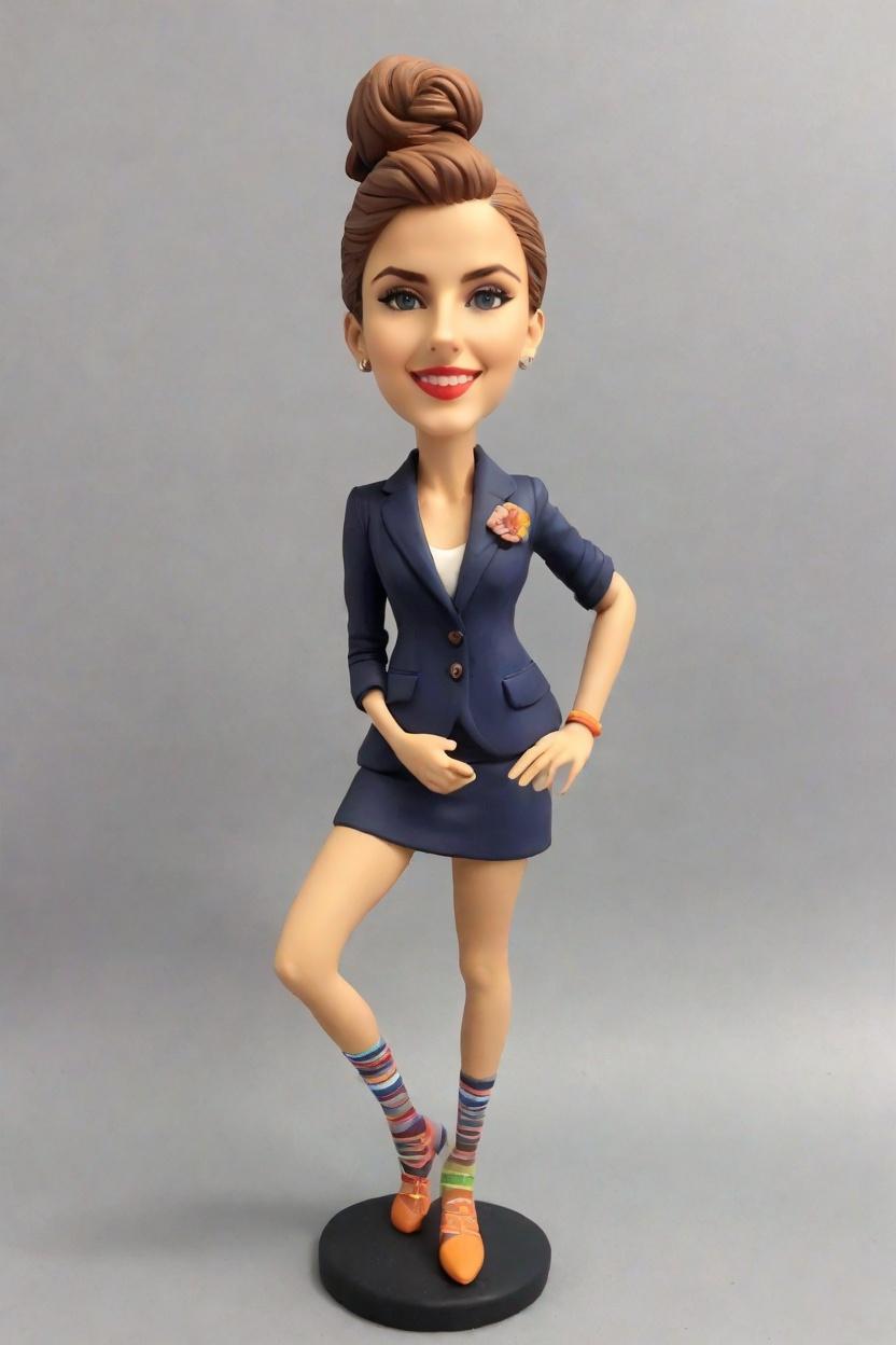 Fusing Fashion and Fun: Discovering the Art of Custom Bobblehead Dolls,Meet 'BookStack Barbie': How I Created My Own Bobblehead Doll Empire