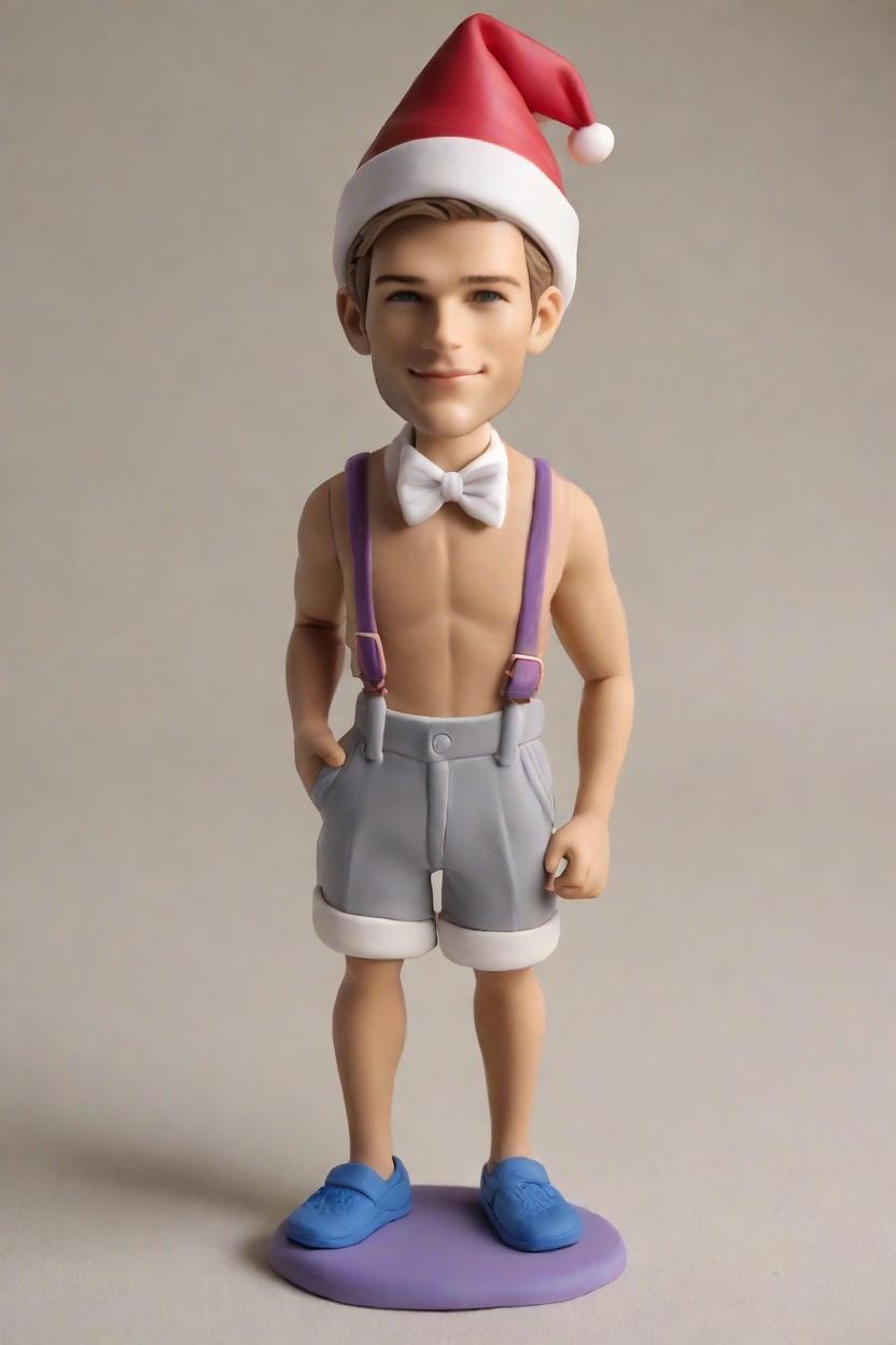 Festive Finds: The Naughty Santa Bobblehead Doll Trend Sweeping the Holiday Season,When Santa's Helper Got a Naughty Makeover: Creating My Own Bobblehead Doll