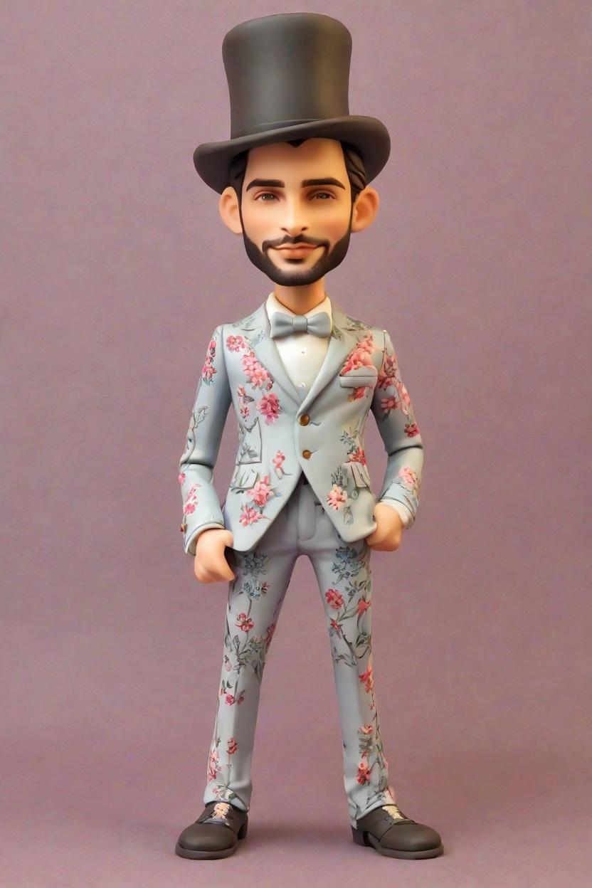 custom Holiday Cheeky bobblehead,John's Hilarious Holiday Create Your Own Bobblehead Doll
