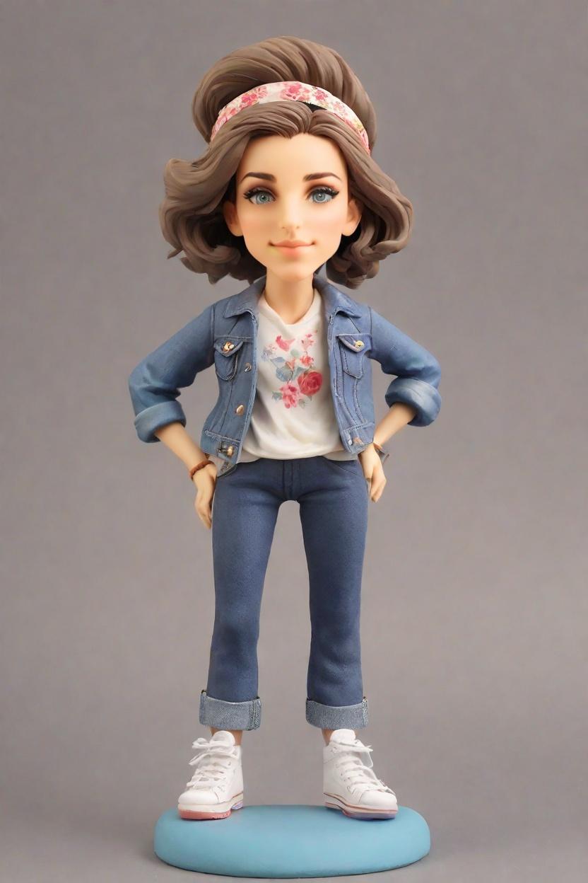 Custom Music Fan Bobblehead,She Created Her Own Grateful Dead Bobblehead!