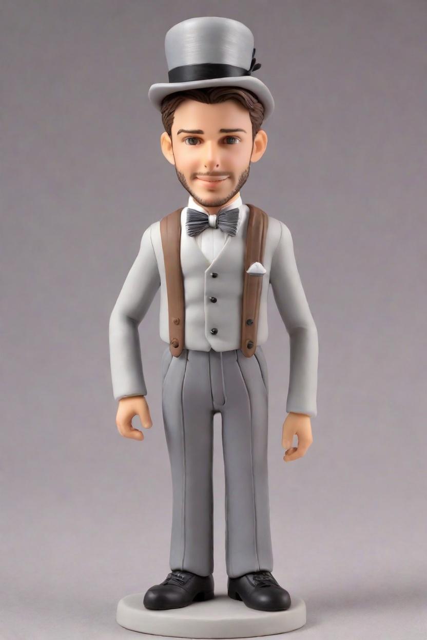 Discovering the Trend: Personalized Bobblehead Dolls Take the Fashion World by Storm,My Bobblehead Adventure: Creating a Pinstripe Persona with a Wink!