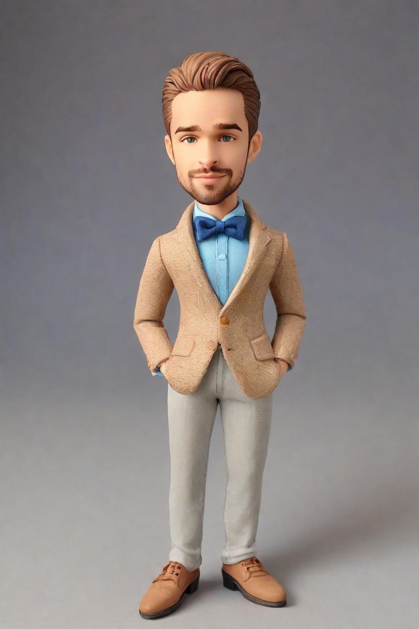 custom Executive Confidence bobblehead,John Shares His Custom Bobblehead Journey