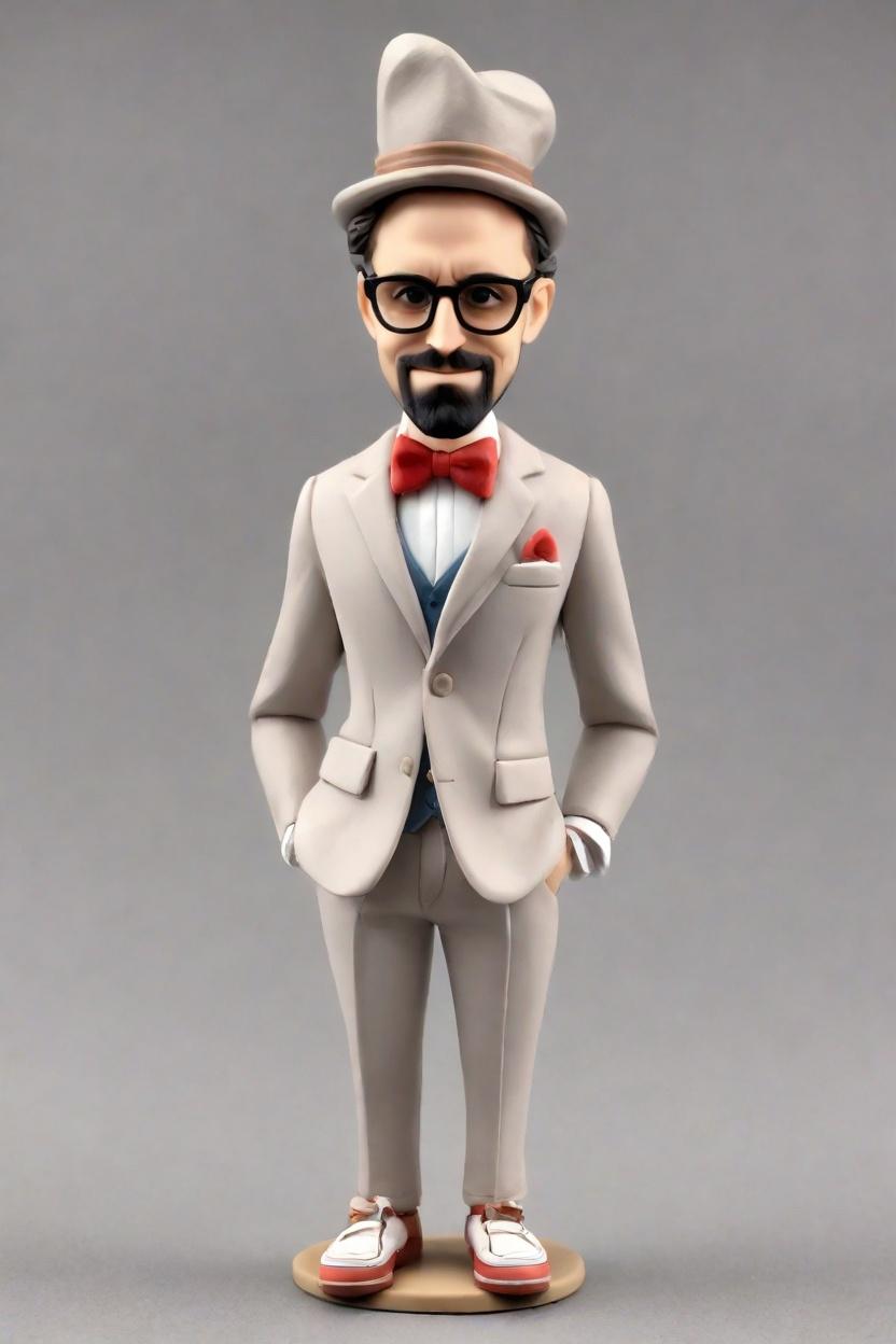 custom Business Confidence bobblehead,John Shares: Make Your Own Playful Wink Bobblehead