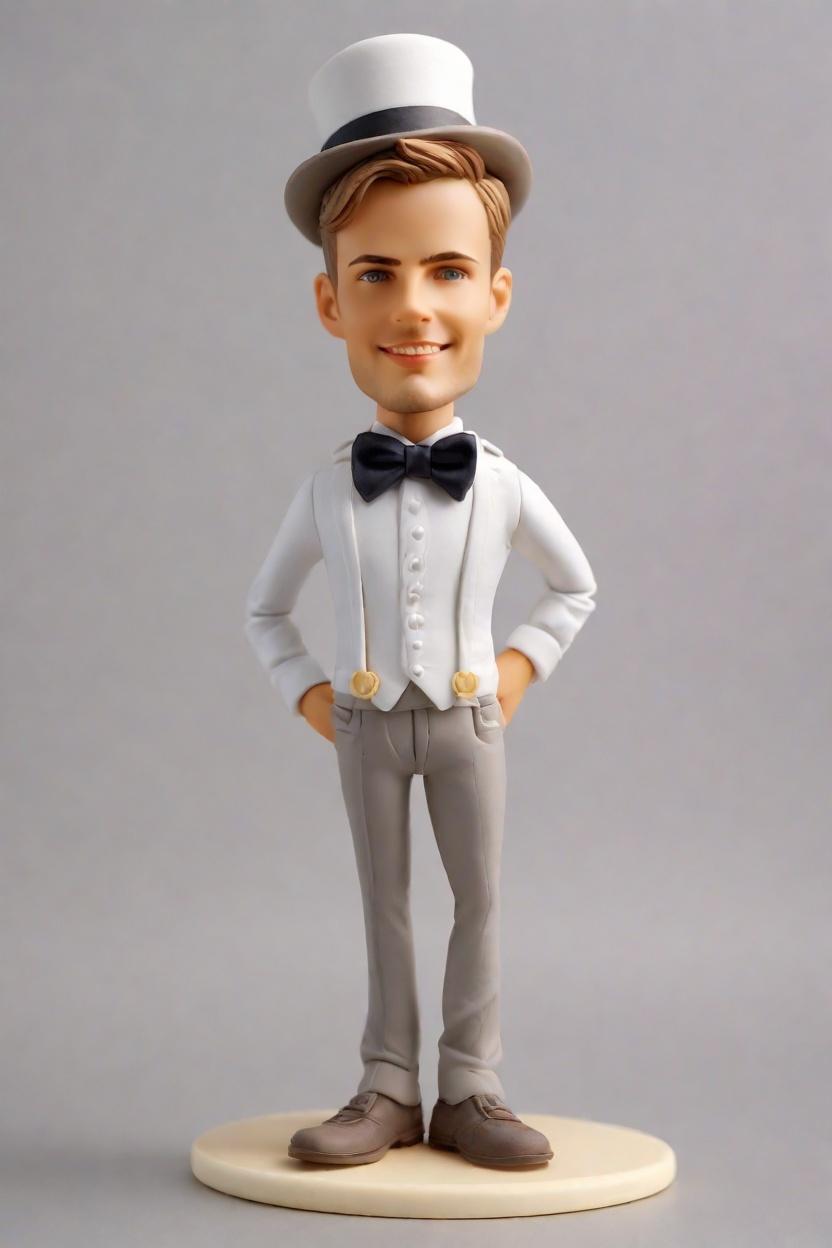 Festive Top Hats and Mismatched Socks: Discovering the New Year's Bobblehead Trend,Cheeky Wink, Festive Spirit: My New Year's Mini-Me Adventure