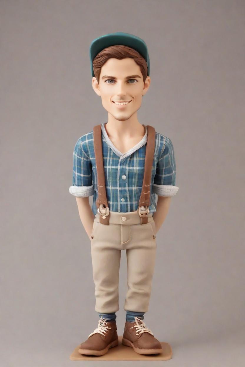 Custom Sports Hero Figurine Bobblehead,John Shares His Custom Bobblehead: The Perfect Swing