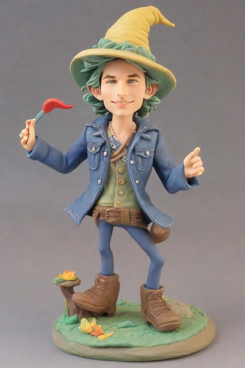 Fantasy Comes to Life: Discovering the Art of Custom Bobblehead Dolls,Unleash Your Inner Magician: Creating Your Own Winking Wizard Bobblehead Doll