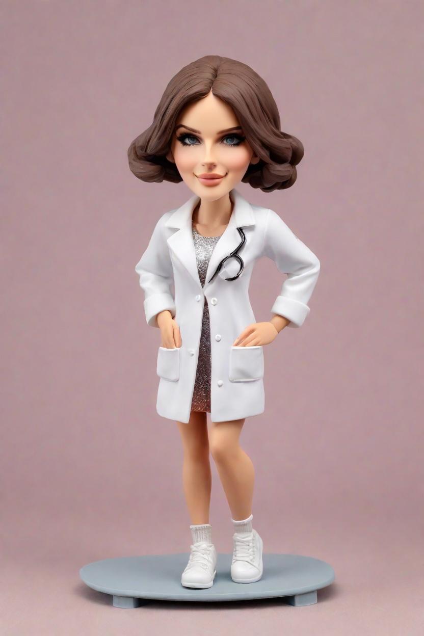 Unique Bobble Head Dolls Custom: Unveiling the Trend of Fashionable Figurines in Healthcare,Meet Dr. Cheeky: How One Woman Turned Her Medical Passion into a Bobblehead Sensation