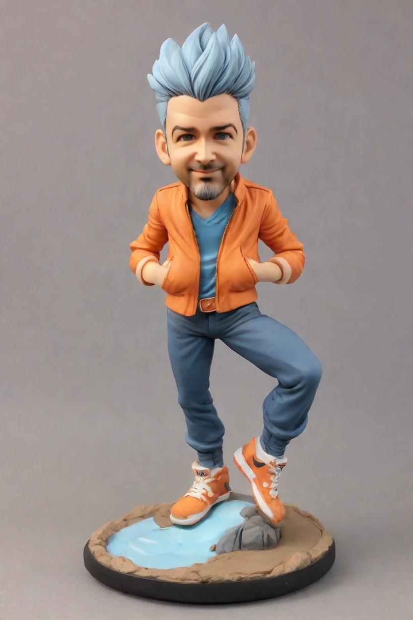 Casual Hero Custom Bobblehead,John's Epic Goku Bobblehead Creation