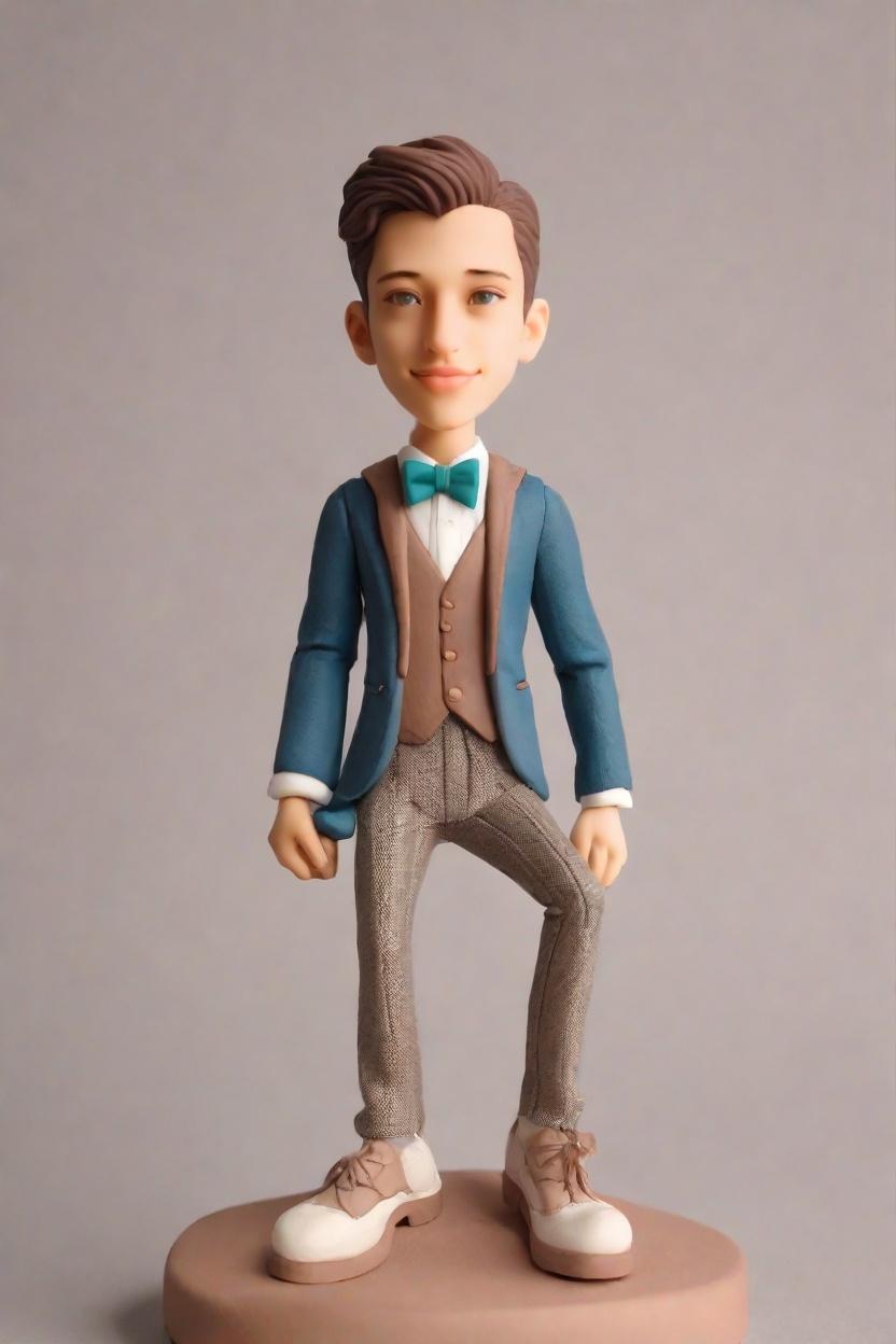 Custom Architect Chic Bobblehead,He Designed His Dream Bobblehead