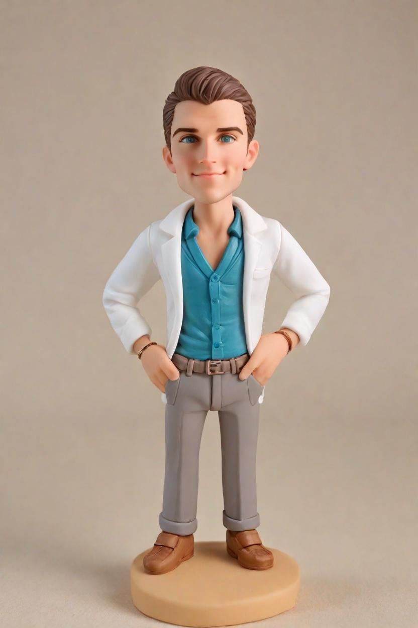 Custom Pharmacy Chic Bobblehead,He Made His Own Pharmacy Bobblehead! 🧪💊