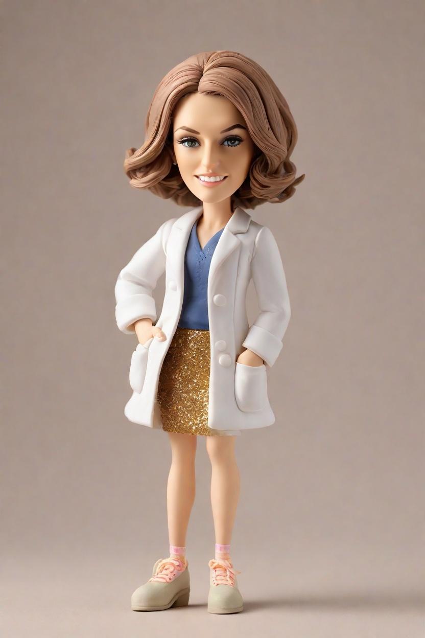 custom Lab Chic Bobblehead,She Creates Her Own Lab Chic Bobblehead Doll!