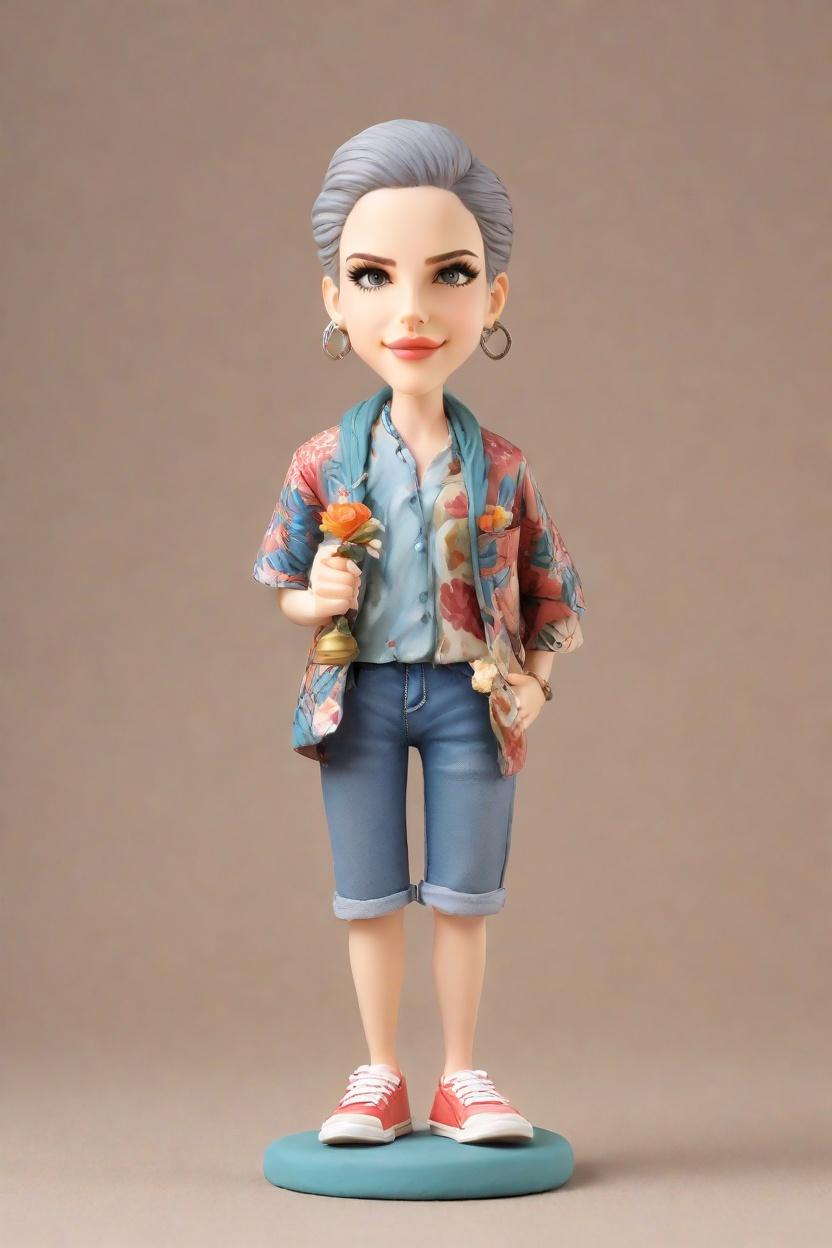 The Ultimate Dad's Day Trend: Unique Bobble Head Dolls Custom-Made for the Modern Father,She Made Her Dad's Day Extra Special with a Bobblehead Doll That's #DadGoals