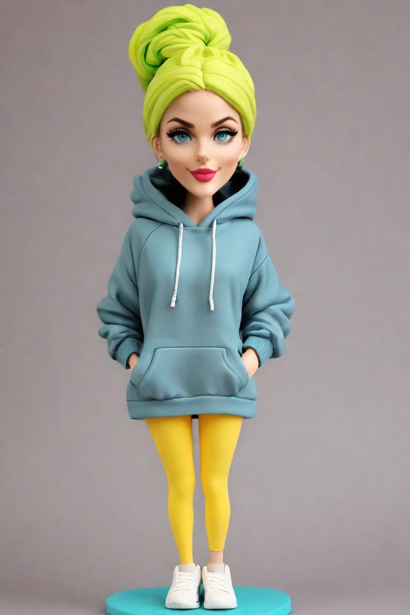The Playful Wink: Custom Bobblehead Dolls That Capture the Spirit of Young Athletes,My Ultimate Fan Moment: Creating My Own Bobblehead Doll in Neon Style