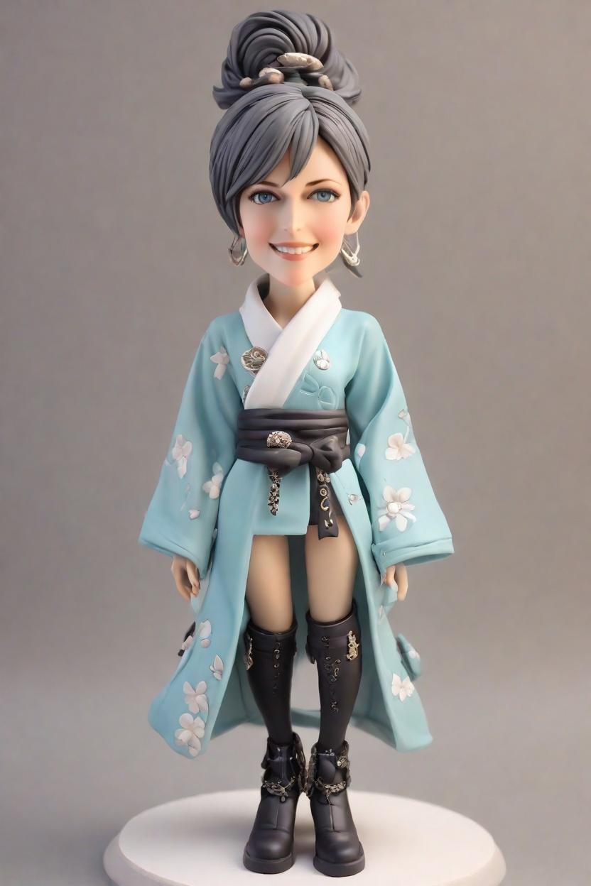 Futuristic Fashion Meets Anime: The Making of a Trendsetting Figurine,She's Got the Wink and Pout: Unboxing My Anime-Inspired Mini-Me