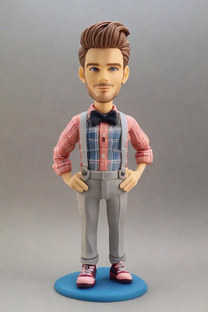 The New Desk Staple: How Custom Bobblehead Dolls Are Elevating Personalized Gifts in the Fashion World,Meet Bob: The Flannel-Clad, Bow-Tied Bobblehead That's Taking Over My Desk