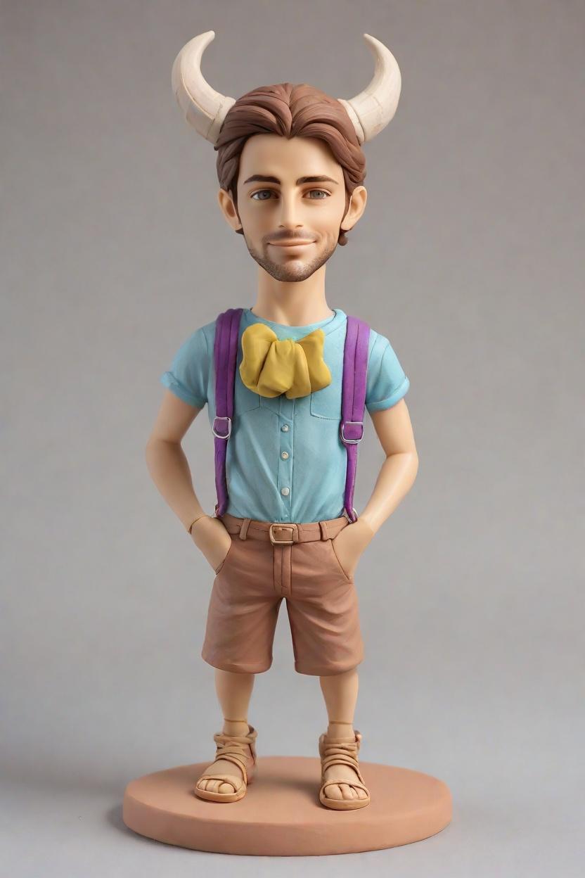 Custom Viking Mischief Bobblehead,He Made His Own Mischievous Viking Bobblehead!