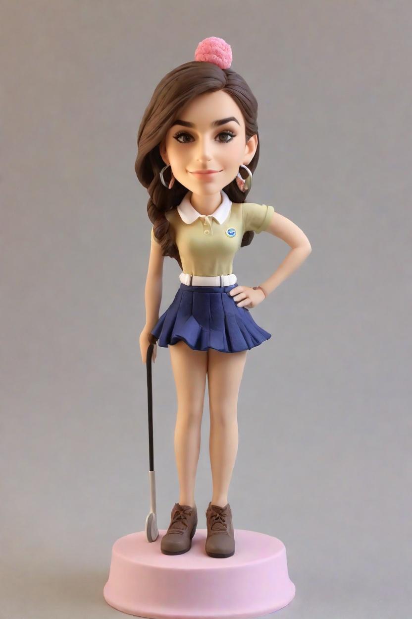 Swing and a Wink: The Custom Bobblehead Doll That's Got Golfers Teeing Up for Fun,Meet 'SwingStanceWink': The Golfer's New Best Friend, a Bobblehead Doll That's Making Rounds on Social Media