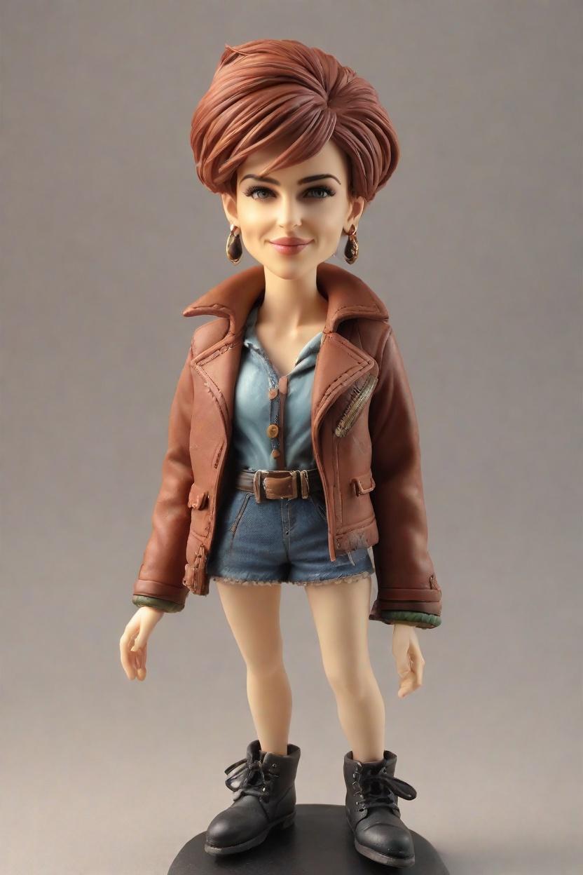 Custom Empowerment Magical Bobblehead,She Created Her Own Magical Bobblehead Doll!