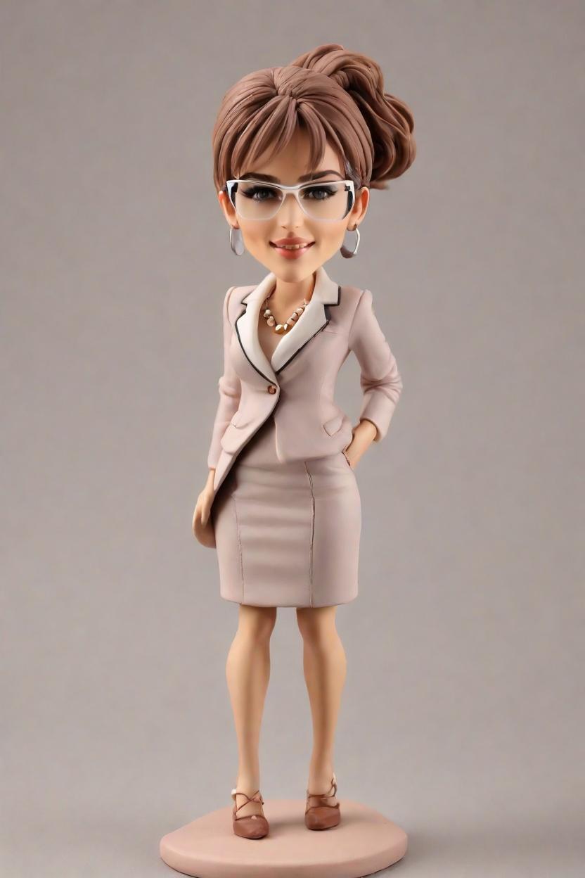 Empowerment in Miniature: The Rise of the Corporate Bobblehead,My Confidently Crossing Arms Mini-Me: A Bold Statement in the Boardroom