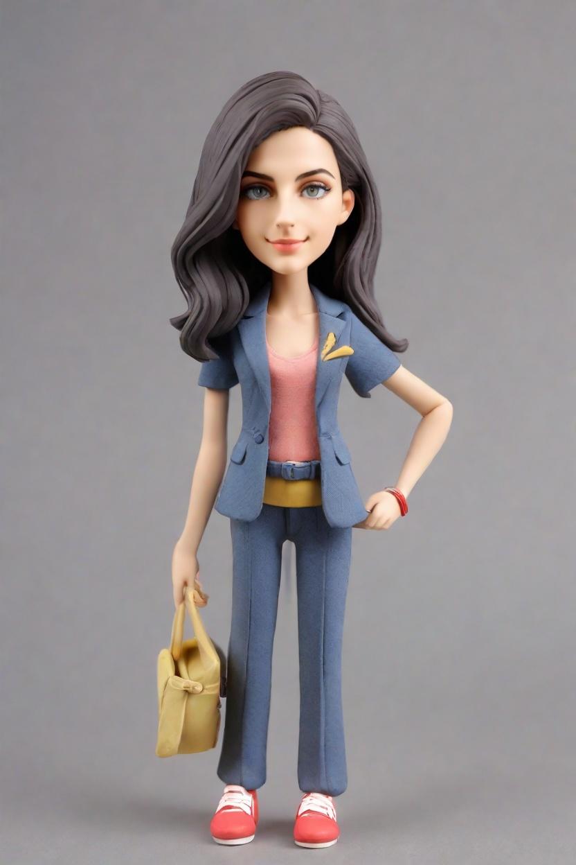 custom Executive Swagger Figurine Bobblehead,She's Unveiling Her Own Bobblehead!
