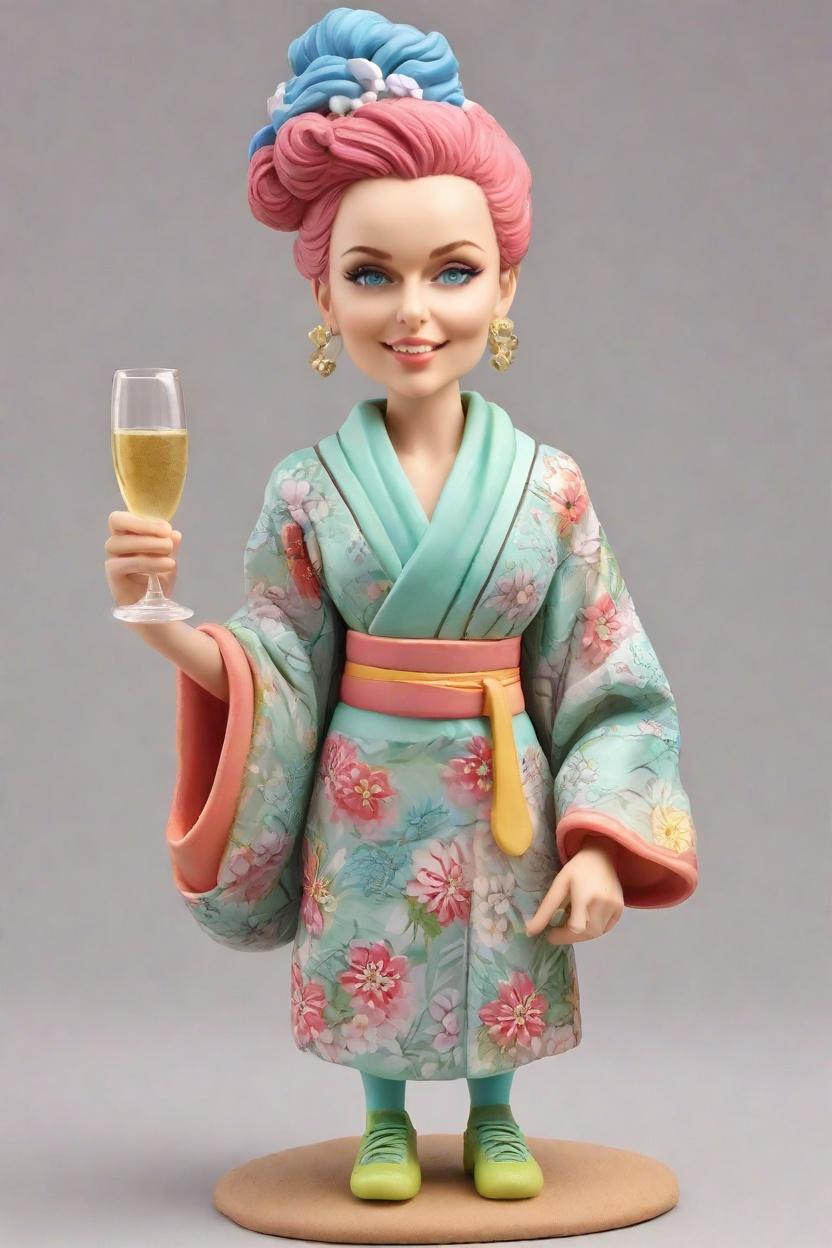Trend Alert: Custom Bobblehead Dolls Are the New Fashion Statement for 2024!,Meet Lisa: She's Waving Hello to 2024 with Her Own Bobblehead Doll!