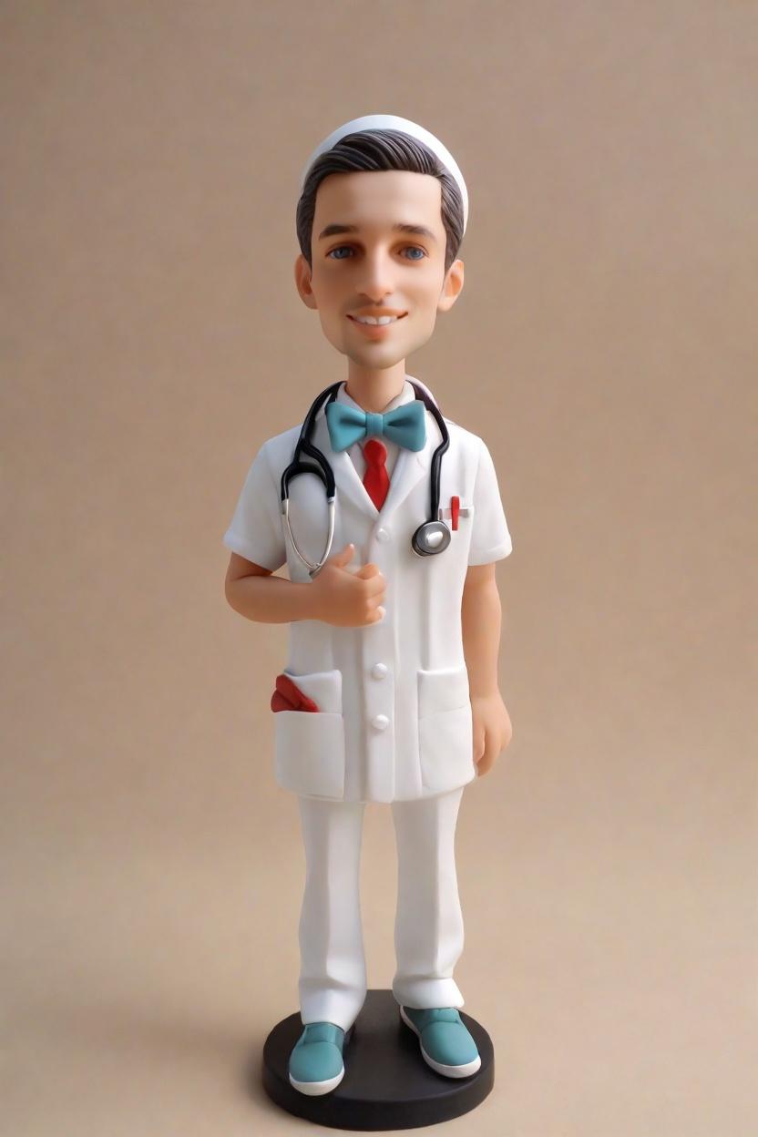 Spotlight on Personalized Figurines: The New Trend in Medical Appreciation,Nurse Bobbleheads: A Joyful Salute from a Grateful Patient