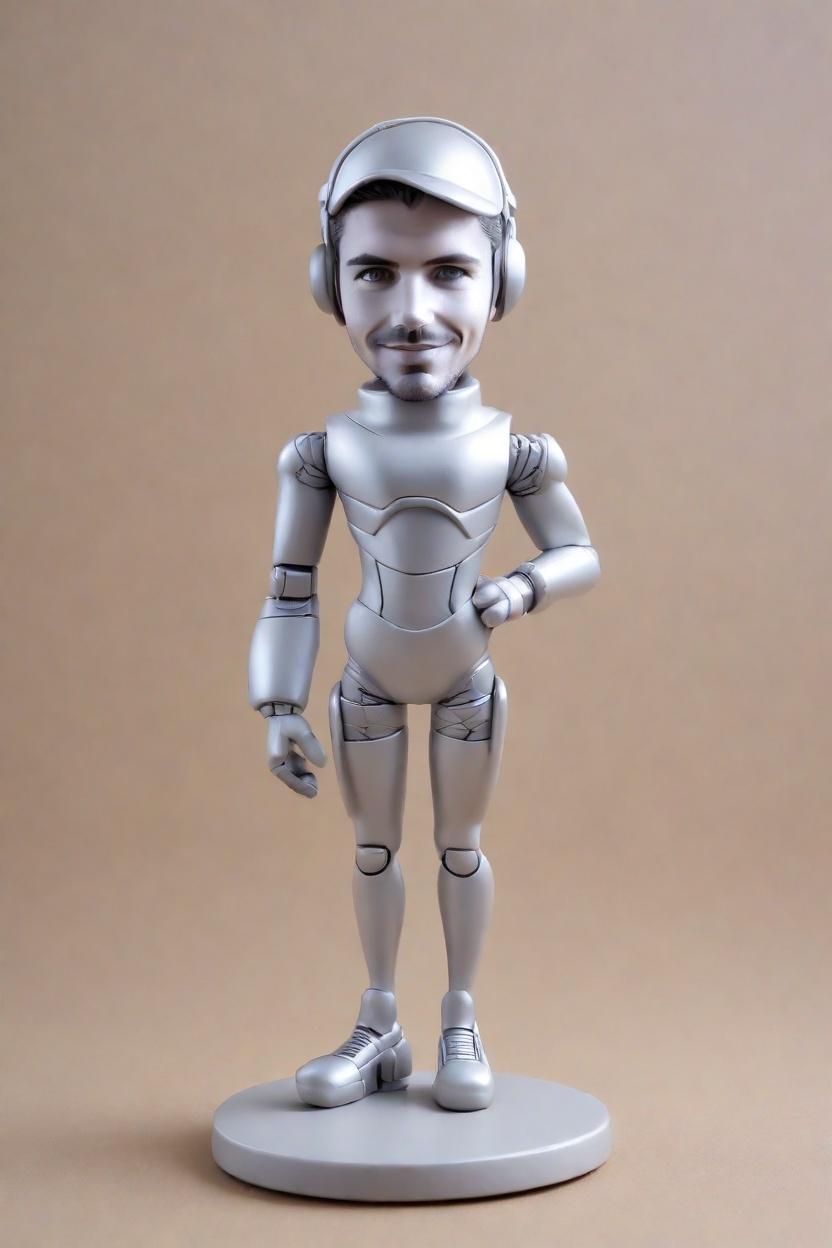 Custom Business Executive Retro-Tech Bobblehead,Tim Shares His Make Your Own Bobblehead Doll Adventure