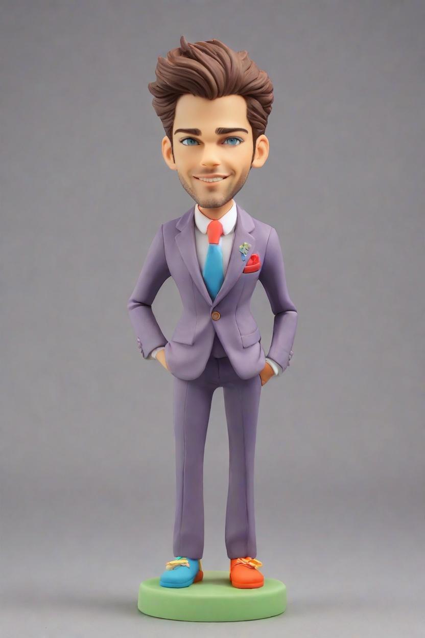 Anime-Inspired Bobbleheads: A Fashionable Twist on Traditional Figurine Dolls,Unleash Your Inner Otaku: Create Your Own Anime-Inspired Bobblehead Doll!