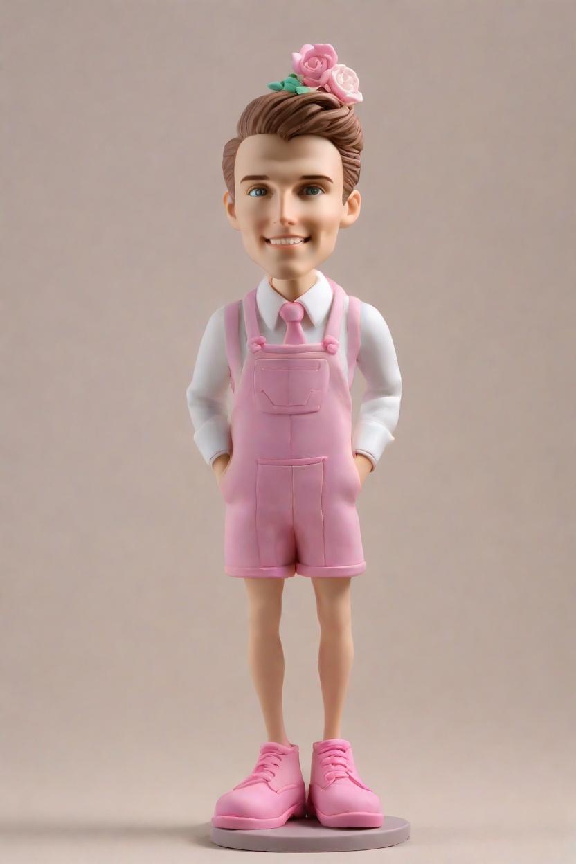 Custom Mother's Day Playful Bobblehead,He Nailed It: Create Your Own Bobblehead for Mom